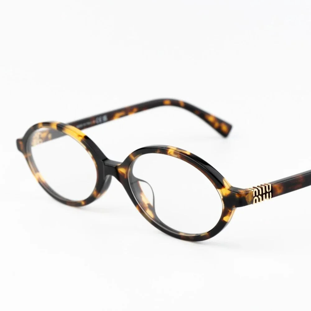 NEW Miu Miu MU04ZSF VAU08N REGARD Honey Havana Clear Unisex Sunglasses 0MU 04ZSF - Picture 7 of 11